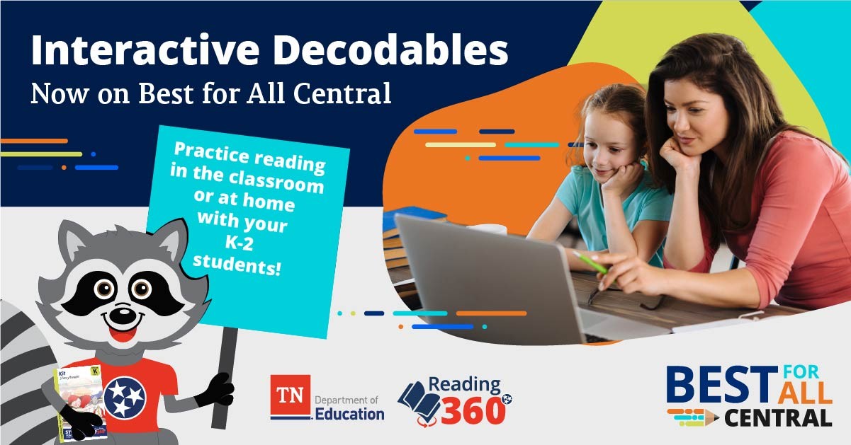 At-Home Decodable Books Available for All Tennessee Families