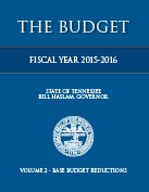 2014-2015 Budget Document, Volume II, Base Budget Reductions