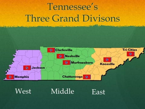 Divisions of TN