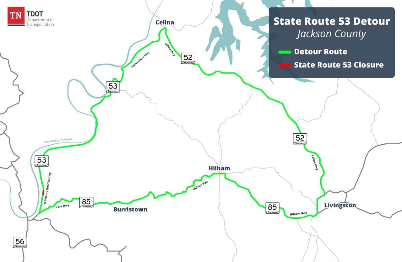 SR-53 Detour Route - v1 SR-53 Detour Route - v1