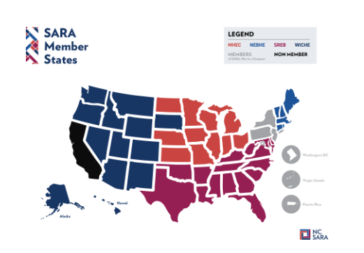 sara_member_states SARA Member State Map