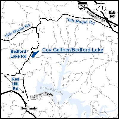 Coy Gaithers/Bedford Lake, A Tennessee Fishing Lake Coy Gaithers/Bedford Lake mamp