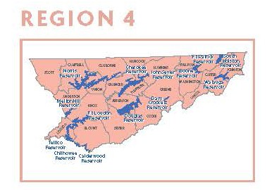 Region 4 map Region 4 map