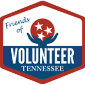 Friends of Volunteer Tennessee Logo Giving to Friends of Volunteer Tennessee is one way you can support Volunteer Tennessee's mission.