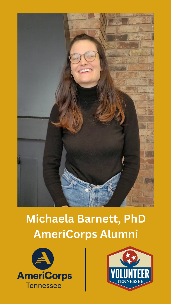 Michaela Barnett, PhD, AmeriCorps Alumni