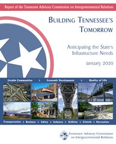 Building Tennessee's Tomorrow 2020 Cover Cover of January 2020 Building Tennessee's Tomorrow Report