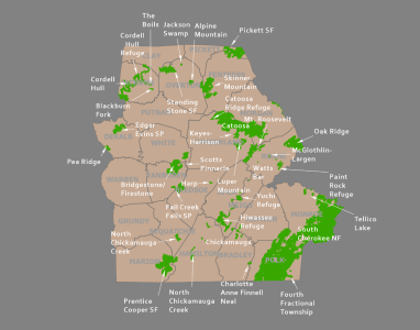 Cumberland Plateau Region 3 Cumberland Plateau Region 3