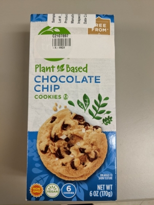 Kroger Simple Truth Plant Based Cookie Package