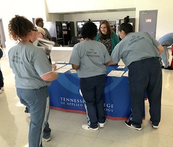 Offenders Participating in Reentry Fair