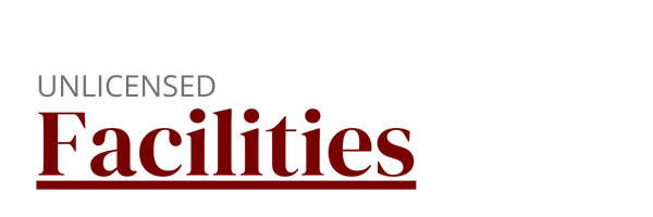 Unlicensed Facilities Stylized text link that takes you to our "Unlicensed Facilities" page.