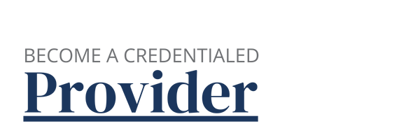 Become a Credentialed Provider