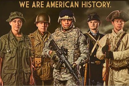 Image of American Soldiers throughout time