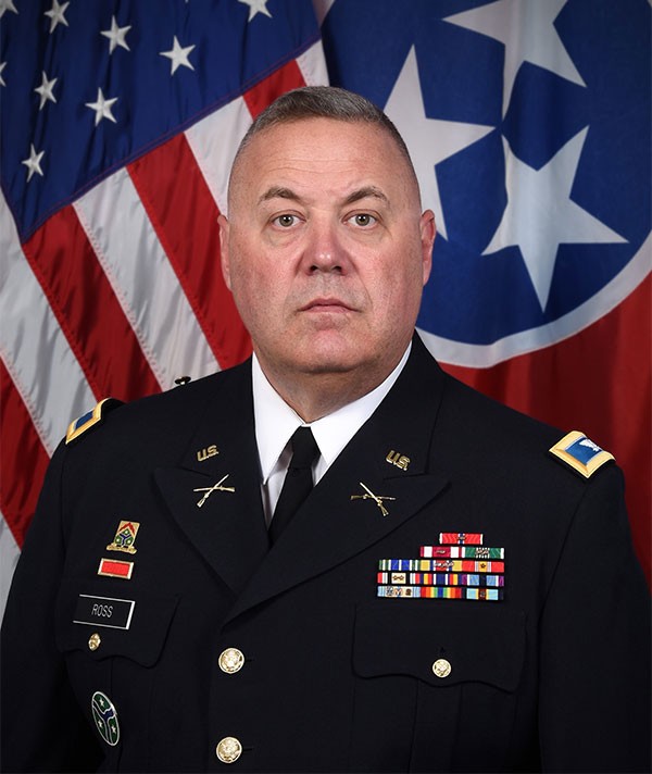 Col. Warner “Nubbin” Ross is appointed as the Tennessee Military Department’s Assistant Adjutant General-Army and will be promoted to Brigadier General on Sept. 16. (Tennessee Military Department photo) 