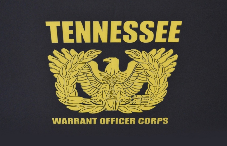 Tennessee Warrant Officer Corps logo - a gold eagle 