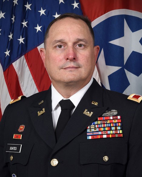 Col. Michael “Trent” Scates will relinquish command of the 194th Engineer Brigade during a change of command ceremony at the National Guard Armory in Jackson on Sunday, August 7, at 2 p.m.