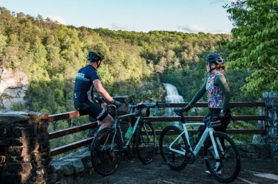 bicycle riders at Fall Creek Falls