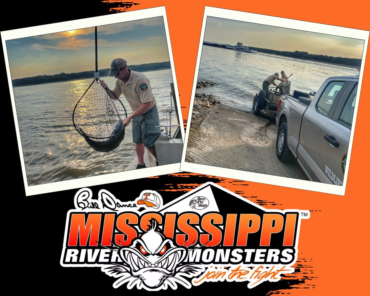 Mississippi River Monsters Event Flyer