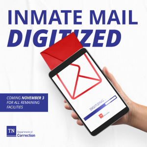 Inmate Mail Digitized Flyer